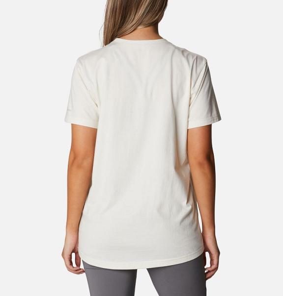 Columbia Slack Water T-Shirt White For Women's NZ58397 New Zealand